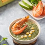 Cháo tôm càng xanh