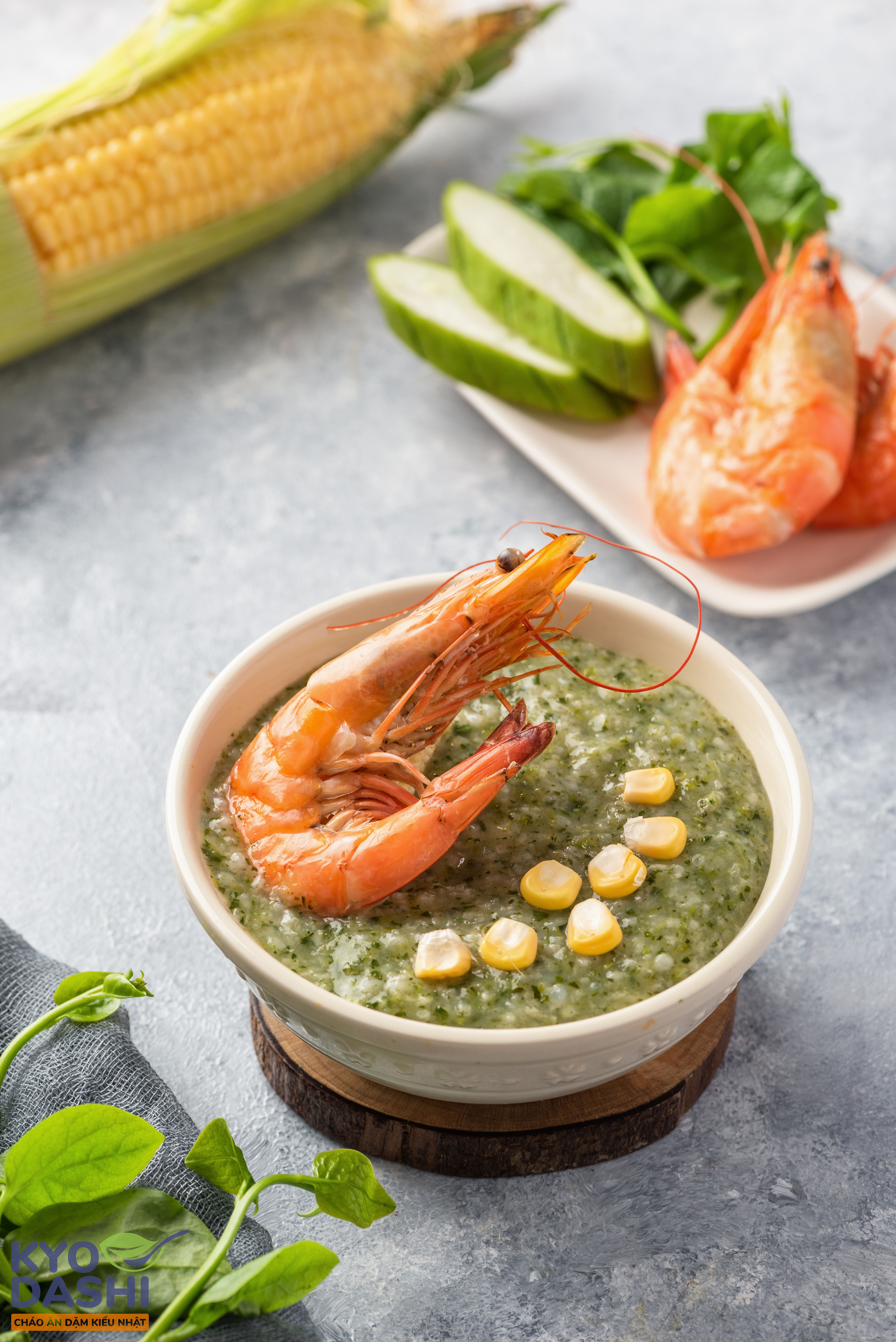 Cháo tôm càng xanh Cháo tôm càng xanh