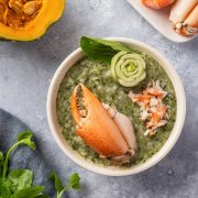 Cháo tôm cua biển