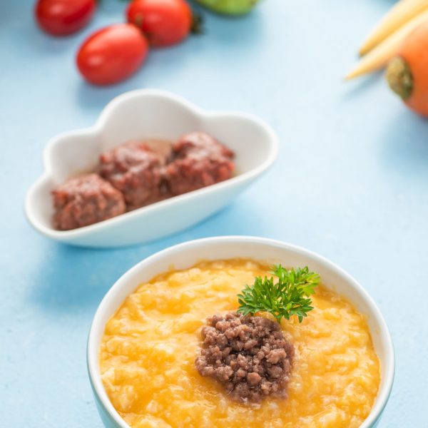 Cháo bò sốt Spaghetti Cháo bò sốt Spaghetti