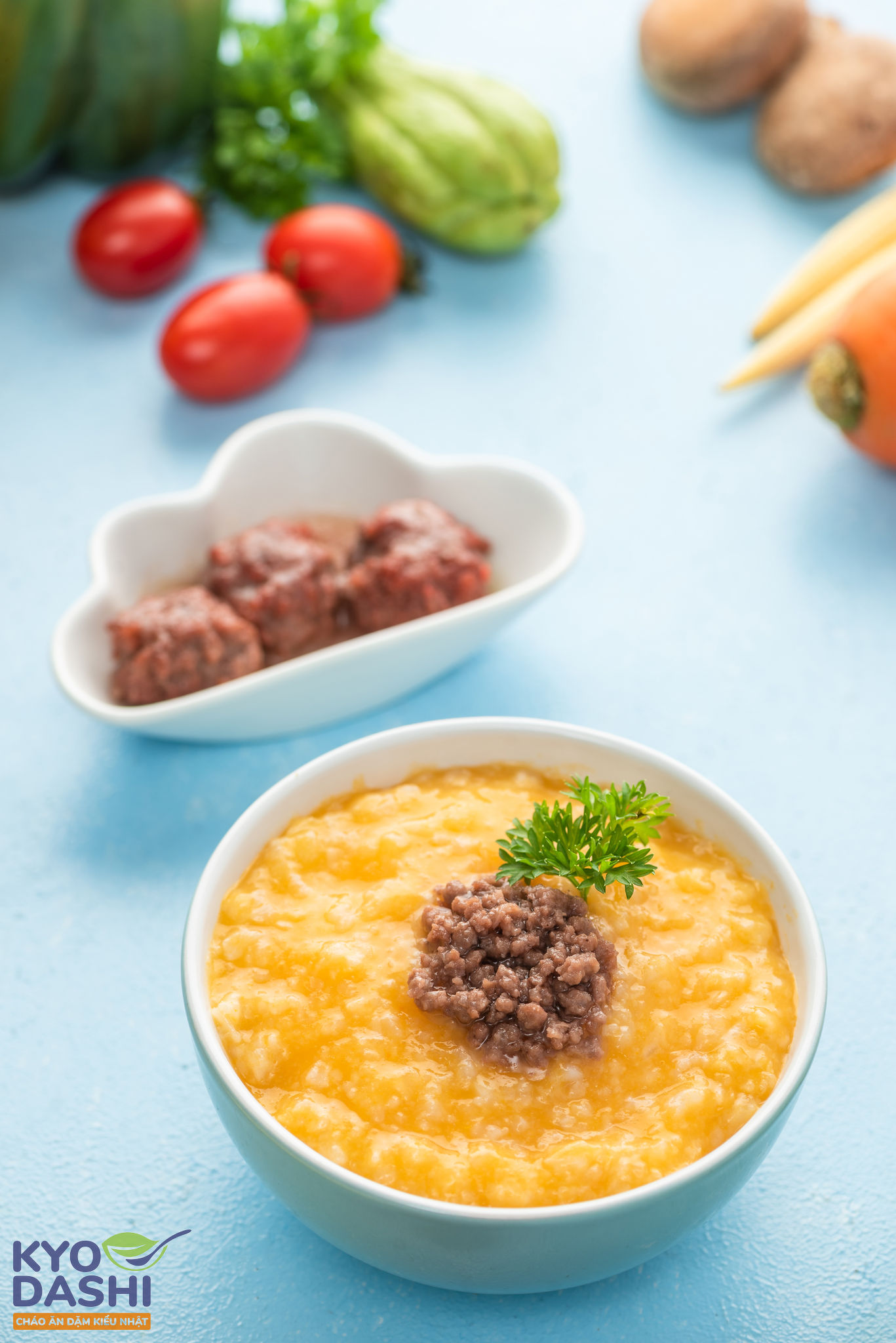 Cháo bò sốt Spaghetti Cháo bò sốt Spaghetti